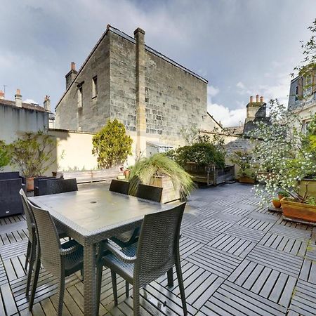 Lovely Apartment With Exceptional Terrace Bordeaux Buitenkant foto